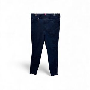 Spanx Black Denim Pull On Jeans Large